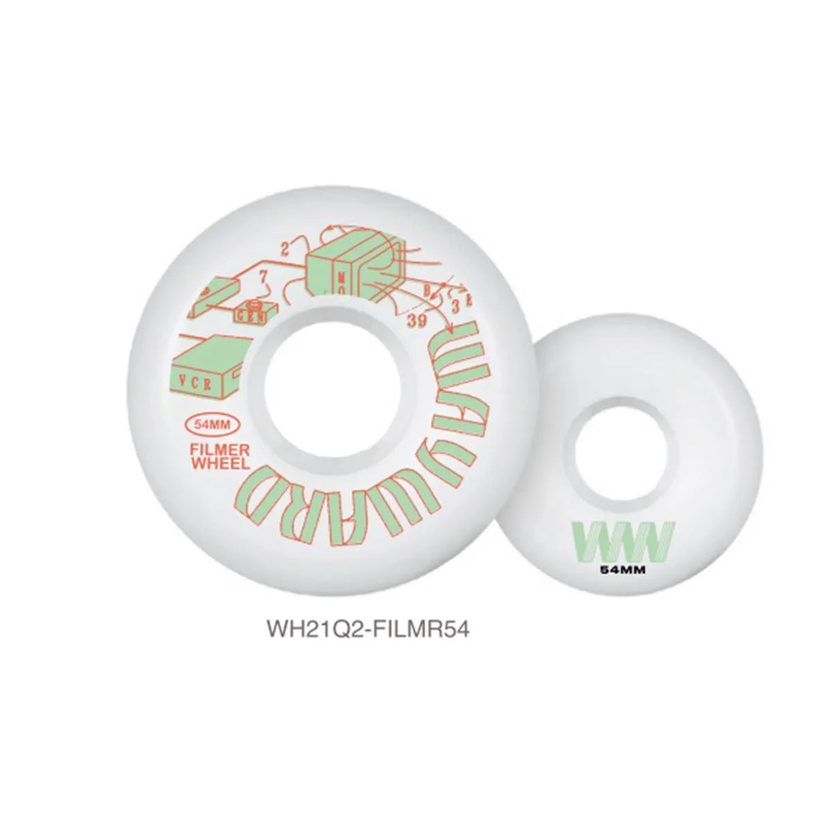 Wayward Wheels - Filmer Wheels. 80a With Inner Core. - ARROW & BEAST