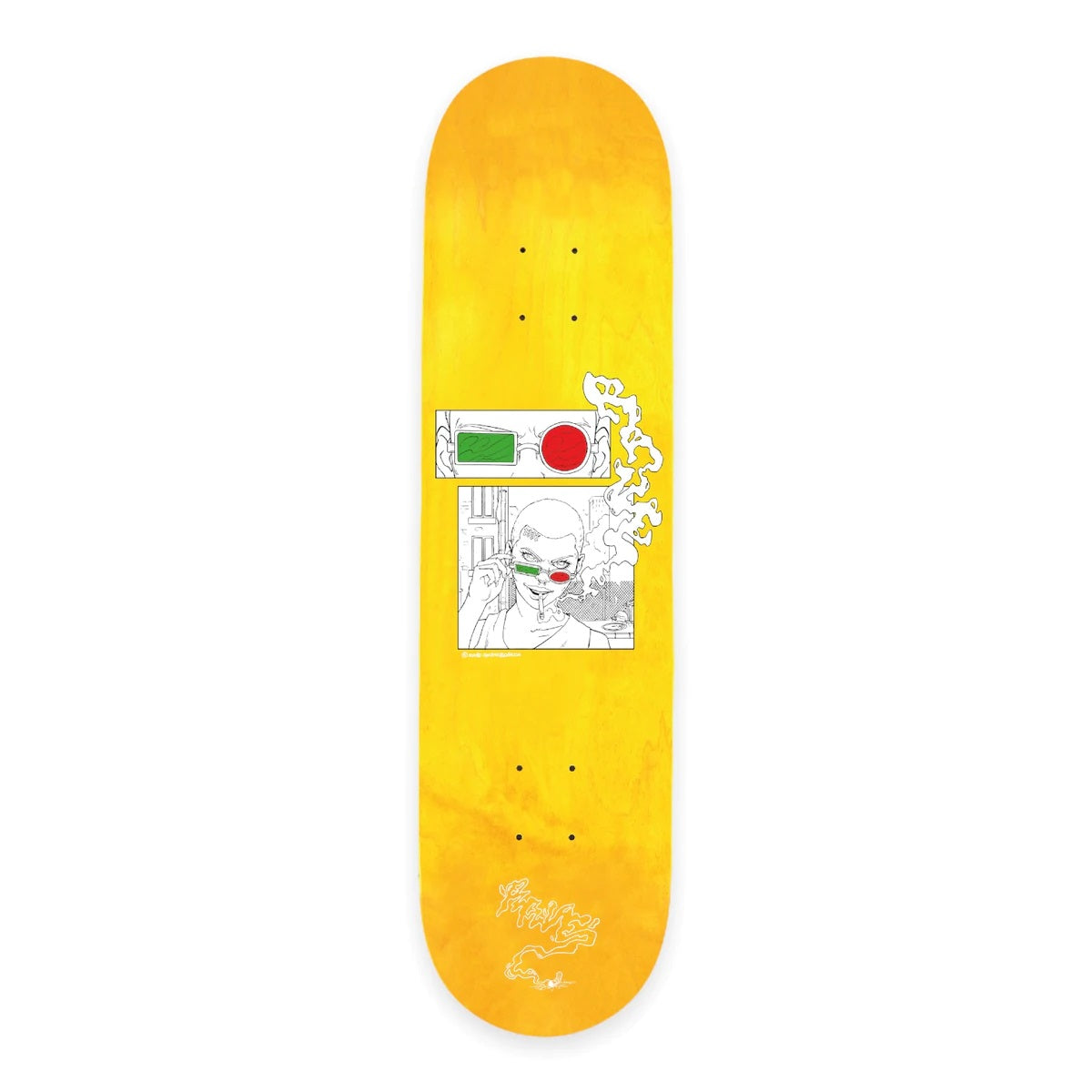 Rave Skateboards - Spider J. Girl Yellow