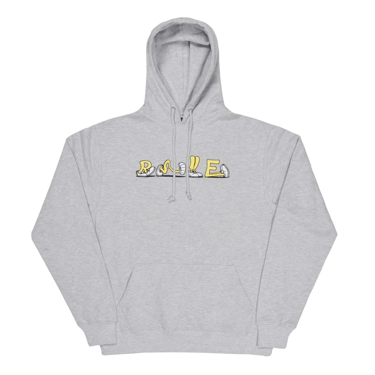 Rave Skateboards - Start Go Heavy Hoodie Sport Grey - ARROW & BEAST