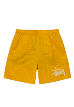 Load image into Gallery viewer, Stussy Big Basic Water Short Citrus
