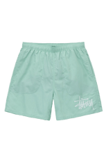 Load image into Gallery viewer, Stussy Big Basic Water Short Mint
