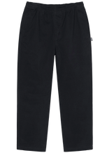 Load image into Gallery viewer, Stussy Brushed Beach Pant Black
