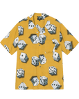 Stussy Dice Pattern Shirt Senf