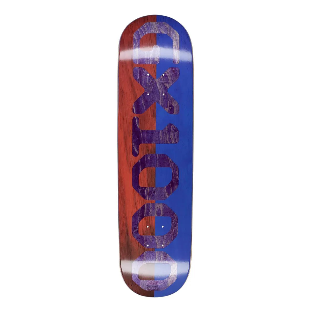GX1000 - Split Veneer Red/Blue Deck