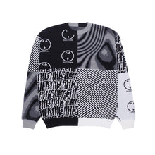 Load image into Gallery viewer, Fucking Awesome - Cult Of Personality Sweater Black/White - Black / White / Grey
