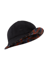Load image into Gallery viewer, Thames Packham Reversible Bell Hat Black

