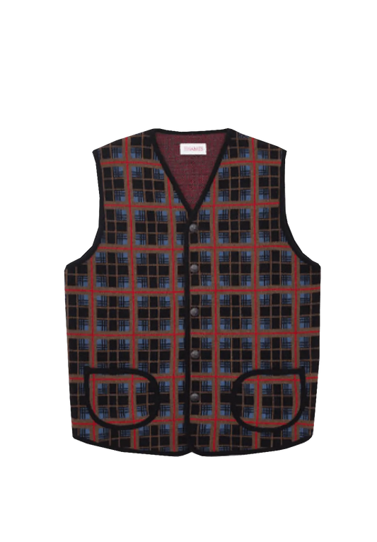 Thames Shooting Vest Brown