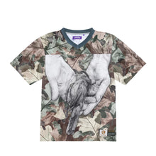 Load image into Gallery viewer, Fucking Awesome - Bird In Hand Football Jersey - AOP
