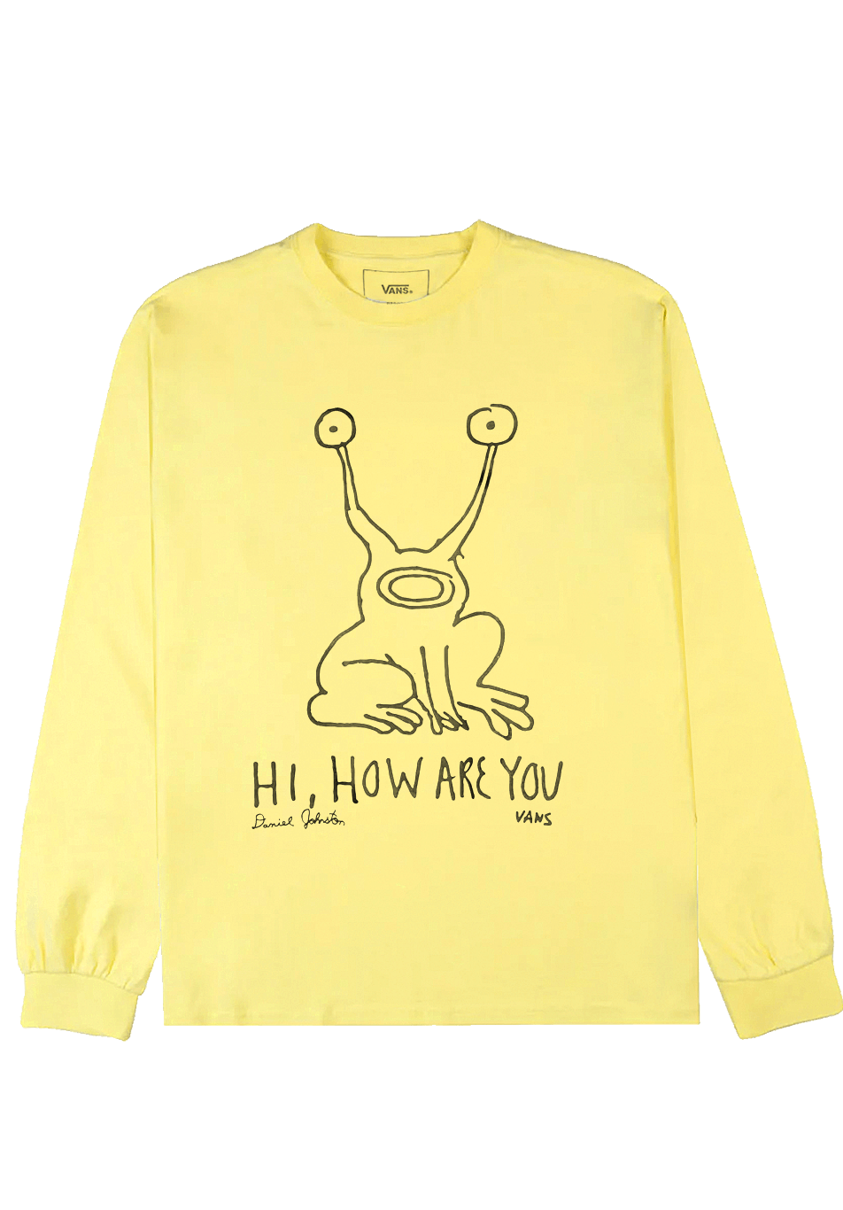 Vans Skate x Daniel Johnston LS Banana Peel ONLINE ONLY