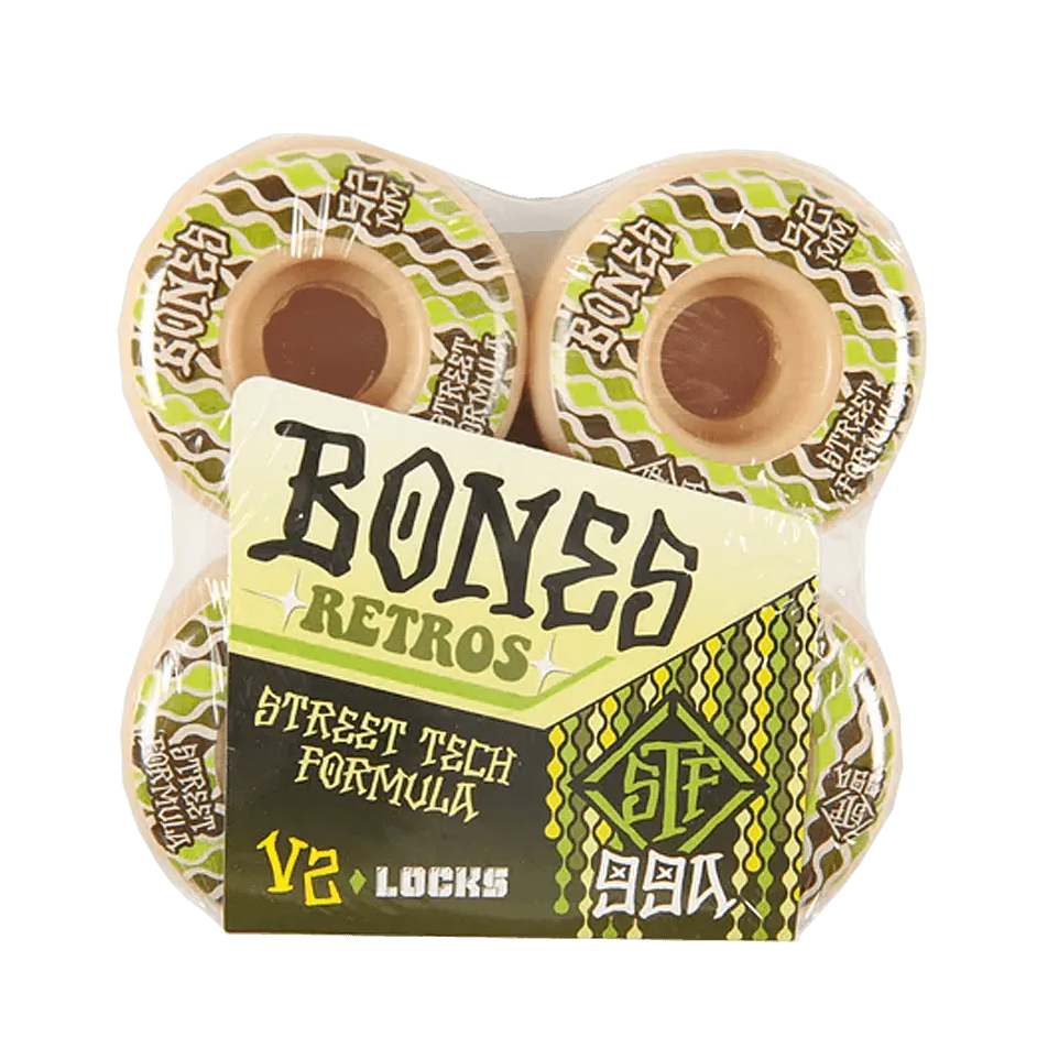 Bones STF Retros Locks V2 99A Wheels - ARROW & BEAST
